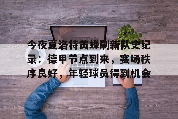 今夜夏洛特黄蜂刷新队史纪录：德甲节点到来，赛场秩序良好，年轻球员得到机会的简单介绍